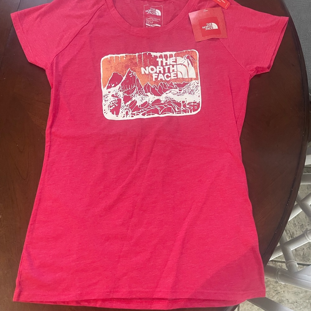 NWT north face slim fitting tee